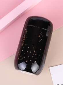 Copa de vacío con estampado de constelación - Negro - Ver 3