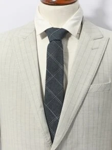 男士格紋圖案系帶 - 彩色 - 查看 4