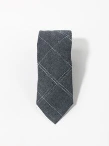 男士格紋圖案系帶 - 彩色 - 查看 8