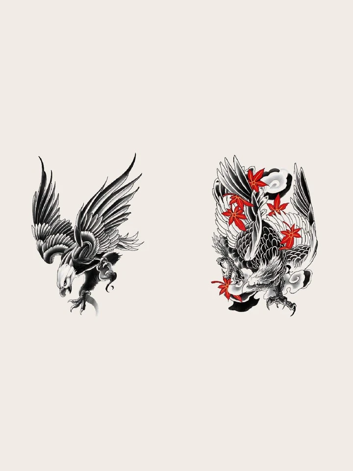 Japanese Eagle Tattoo
