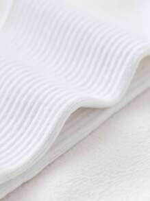 4pairs Men Solid Crew Socks