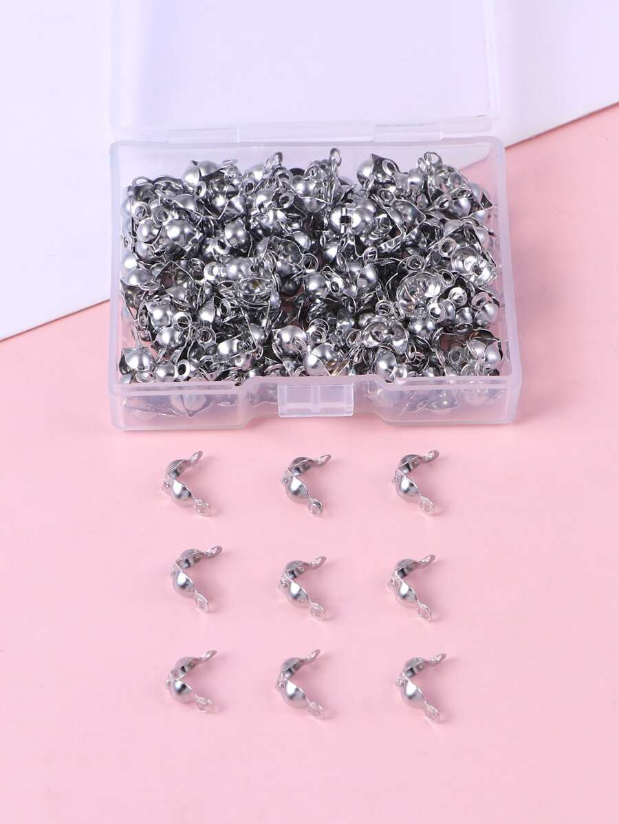 1box Buckle DIY Jewelry Accessory - Ancient Silver - View 1