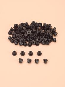 100pcs Tattoo Needle Pad - Black - View 1