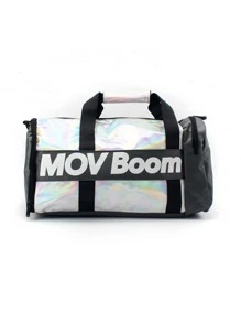Large Capacity Fitness Training Bag - Silver - View 1