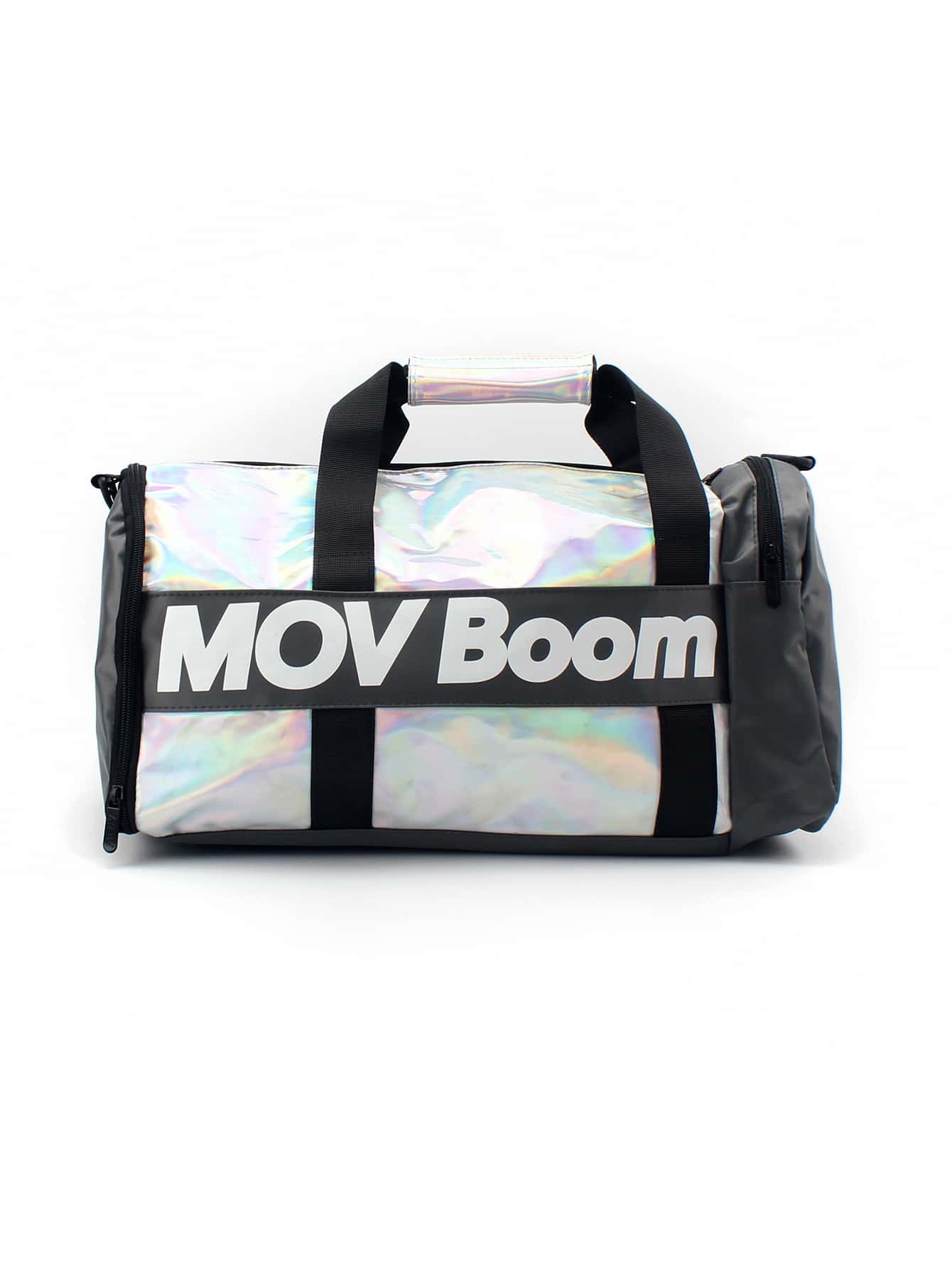 Large Capacity Fitness Training Bag - Silver - View 1