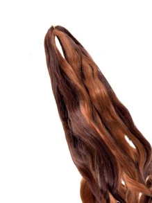 75 gam/gói Dài 24 Inch Tóc Tổng Hợp Phần Mở Rộng, Pháp Xoăn Bện Tóc Dệt, Lỏng Lượn Sóng Tóc Bồng Bềnh - Nhiều màu - Xem 3