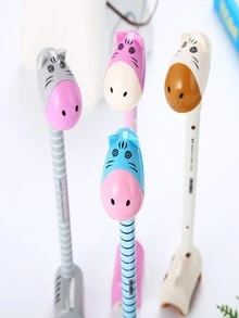 2pcs Cartoon Design Ballpoint Pen - Multicolor - View 2