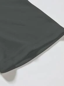 Manfinity Homme Áo thun & Áo lót Nam Hoa Slogan Giải trí - Màu xám đen - Xem 4