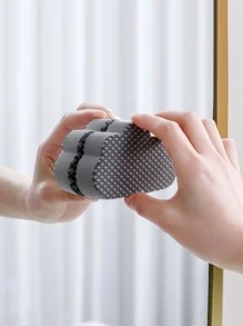 1 pieza Esponja de limpieza con diseño de nube - Gris - Ver 1