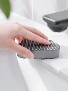 1 pieza Esponja de limpieza con diseño de nube - Gris - Ver 2