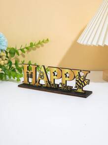 Decoración con diseño de letra - Multicolor - Ver 2