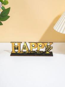 Decoración con diseño de letra - Multicolor - Ver 4