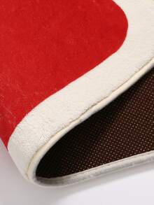 1入組愛心圖案地毯 - 彩色 - 查看 4