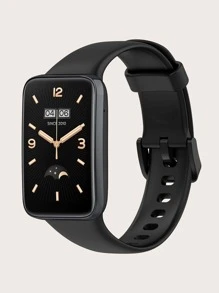 素色錶帶兼容小米手環 7 Pro - 黑色 - 查看 1