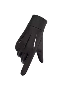 1pair Men's Ghost Claw Design Gloves For Outdoor Riding, Climbing, Fishing & Driving In Autumn And Winter - View 1