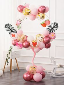 1set Balloon Stand - White - View 4