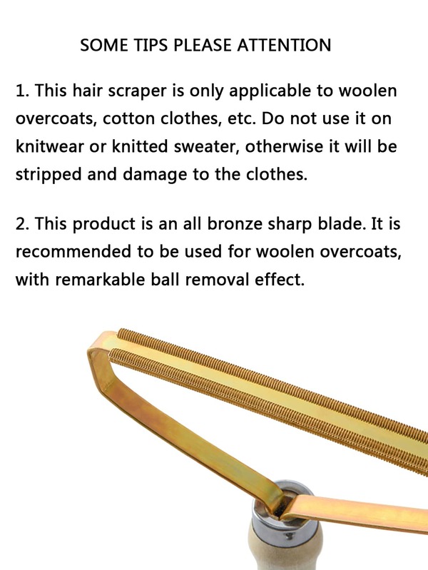 1pc Portable Manual Hair Removal Agent, Carpet Wool Coat Clothes Shaver