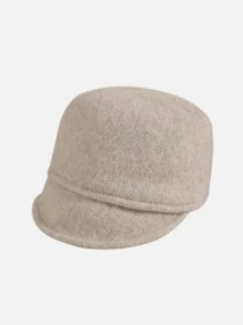 Mũ len 100% - Màu be - Xem 2