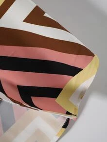 Manfinity Men Geo Print Shirt Without Tee - Multicolor - View 6