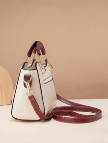 Studded Decor Square Bag, Mother's Day Gift For Mom