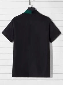 GENTILAND Men Colorblock Shirt & Shorts Without Tee - Multicolor - View 4