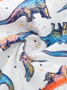 Young Boy 5pcs Cartoon Dinosaur Print Boxer Brief Boxers For Boystoddler Boys Underweartoddler Boy Underwearboy Underwear For Boysunderwear For Boys - Multicolor - View 4