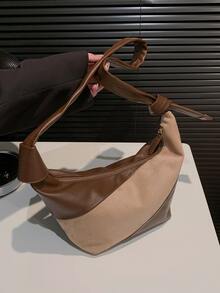 Bolso hobo de dos tonos - Multicolor - Ver 2