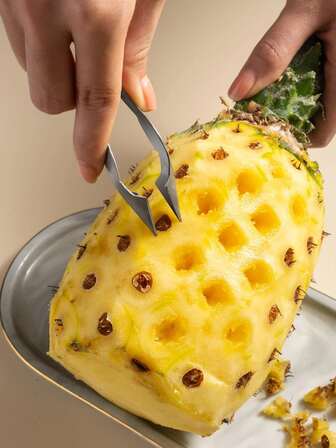 1 pieza de acero inoxidable piña ojo Removedor Herramienta