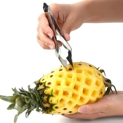 1 dụng cụ tẩy mắt dứa bằng thép không gỉ