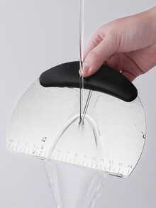 1 pieza Cortador de masa de acero inoxidable - Negro - Ver 3