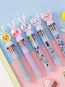 1入組卡通設計隨機圓珠筆 - 彩色 - 查看 3
