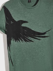 GENTILAND Tops Nam Thú vật Giải trí - màu xanh lá - Xem 3