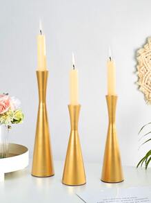 3pcs Metal Candle Holder - Gold - View 2