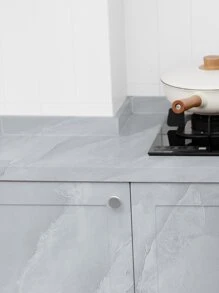 1 cuộn miếng dán bếp bằng PVC chống thấm nước, giấy dán tường dày họa tiết đá cẩm thạch xám nhạt, miếng dán tường chống dầu bếp nhà bếp, miếng dán, decal dán tường, decal vinyl trang trí nhà cửa, vật dụng trang trí mùa xuân làm mới ngôi nhà của bạn, miếng dán trang trí lễ hội quà tặng sinh nhật tốt nghiệp - Nhiều màu - Xem 7