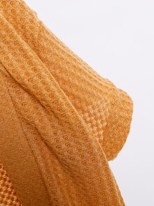 小男童素色外套和短褲不帶T恤 - 芥末黃 - 查看 5