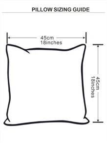 1 vỏ đệm chắc chắn không có chất độn - Màu be - Xem 3