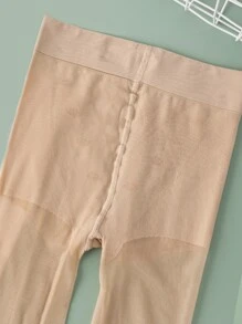 1/3/5 pares de medias sin pies para niñas, leggings para niños, leggings para bebés, color piel, albaricoque, beige, caqui, unicolor, medias sin pies, diseño de estampado de pata de dibujos animados, medias sin pies con estampado de pata, jacquard delgado, alta elasticidad, medias sin pies, mallas de baile, adecuadas para uso diario, estilo escolar lindo, pantalones de baile para niños, pantalones sin pies regulares para primavera, verano, otoño e invierno, adecuados para estudiantes, reuniones diarias