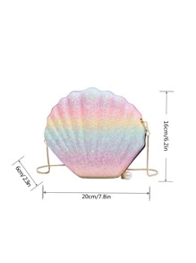 Túi xách nữ buổi tối ghép mộng kim sa Đồ họa Hấp dẫn - Nhiều màu - Xem 5