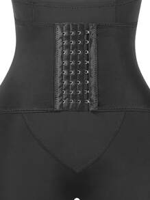 SHEIN High Waisted Hook And Eye Shapewear Shorts
