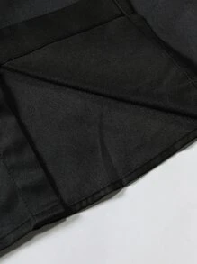 Manfinity Men Plus Plaid Button Up Shirt - Black - View 3