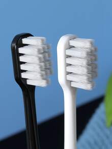 2pcs Minimalist Toothbrush - Multicolor - View 3
