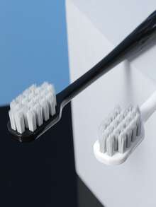 2pcs Minimalist Toothbrush - Multicolor - View 4