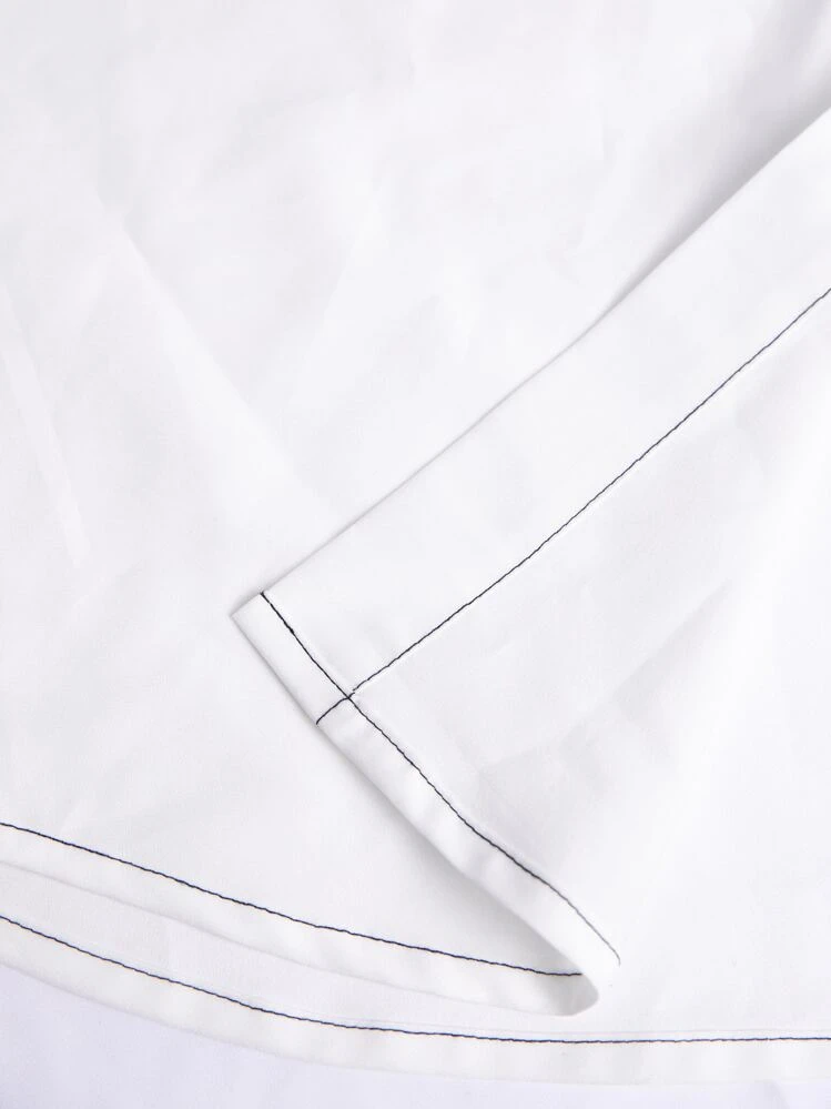 Manfinity Homme Áo sơ mi Nam Nút phía trước Ombre Giải trí - Nhiều màu - Xem 4
