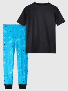 Đồ mặc nhà Trai Hoạt hình Hình học Dễ thương - Nhiều màu - Xem 2