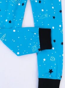 Đồ mặc nhà Trai Hoạt hình Hình học Dễ thương - Nhiều màu - Xem 4