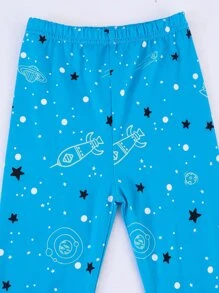 Đồ mặc nhà Trai Hoạt hình Hình học Dễ thương - Nhiều màu - Xem 5