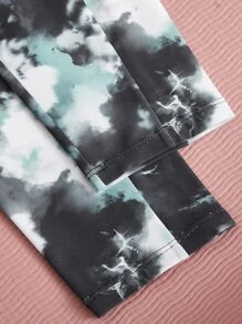 3Pcs Tie Dye Sports Set Workout Set Workout Clothes Workout Women Setwomen Workout Set