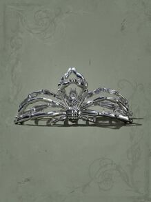 ROMWE Goth Garra de pelo con diseño de araña - Plateado - Ver 5