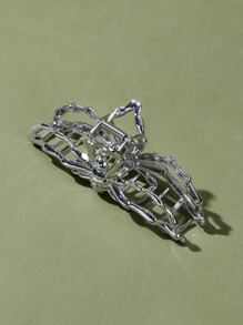 ROMWE Goth Garra de pelo con diseño de araña - Plateado - Ver 6