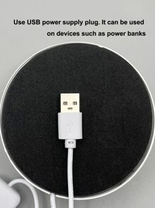 1 pieza Lámpara de escritorio de medusa - Gris Claro - Ver 4